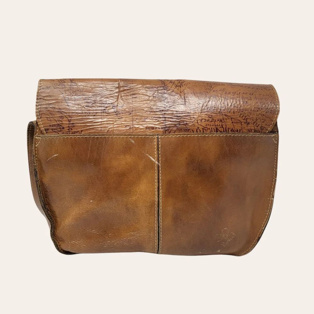 Patricia Nash Women Brown Leather Handbag - Picture 3 of 15